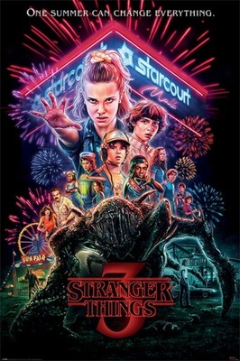 Stranger Things Lato 1985 - plakat 61x91,5 cm