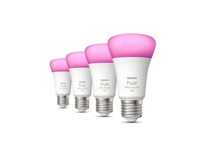 Żarówka LED Philips Hue White and Colour Ambiance E27 (4 szt.)