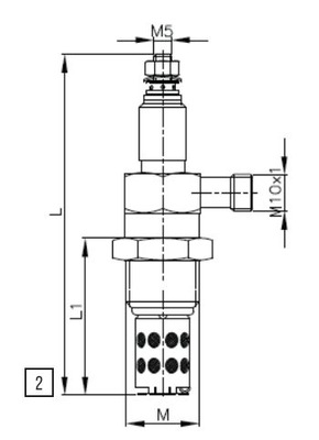 СВІЧКА PŁOMIENIOWA DEUTZ, FENDT X830030126, 1161134, 8122193