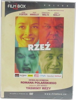 Rzeź dvd Kate Winslet Jodie Foster Waltz Reilly