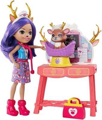 Barbie Enchantimals lalka Danessa Deer GBX04