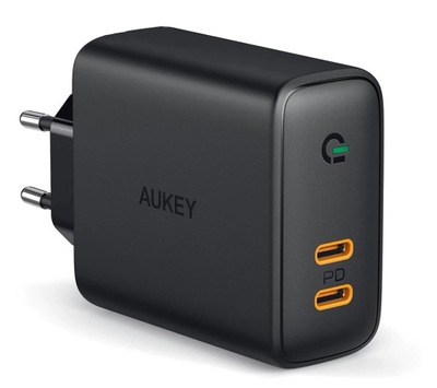 AUKEY PA-D2 2xUSB-C Power Delivery 3.0 36W