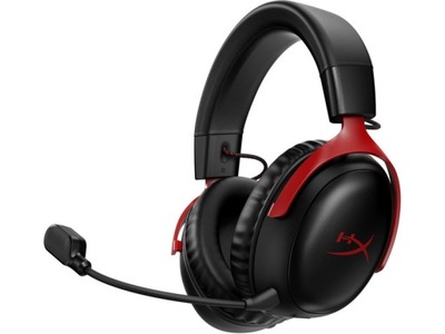 Słuchawki HYPERX CloudIII Wireless Czarno-czerwony