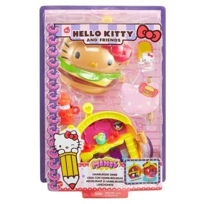 HELLO KITTY HAMBIURGER - ZESTAW MINIPRZYGODA