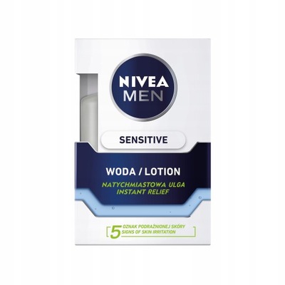 NIVEA MEN Woda po goleniu Sensitive łagodząca