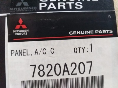 Панель обдув mitsubishi grandis фото №1