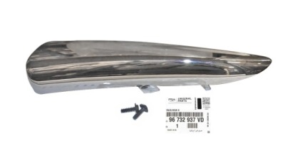 Молдинг бампера перед нижня права citroen ds5 оригінальний номер фото №1