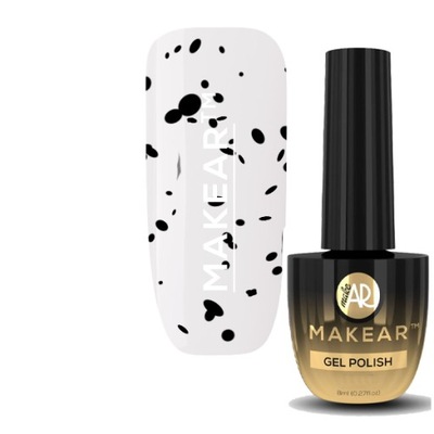 MAKEAR Top Dots Black no wipe czarne kropki 8ml