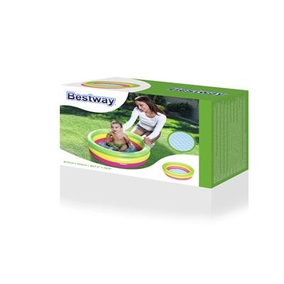 MINI BASENIK TRZY KOLORY 70 X 24 CM BESTWAY