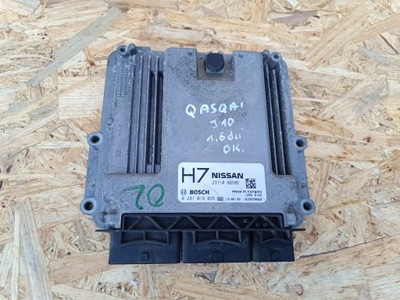 Бортовой компьютер блок управления qashqai j10 , 0281019035 фото №1