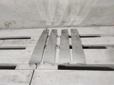 Накладки na стойки дверь nissan x-trail t32 фото №1