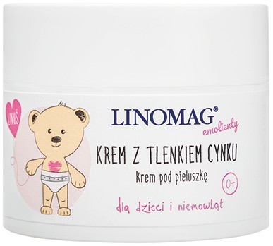 LINOMAG Krem z tlenkiem cynku na odparzenia 50 ml