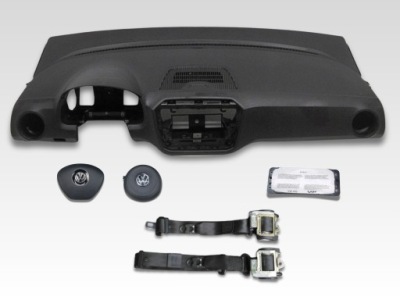 Volkswagen up! lift vw панель приладів чорний mat подушка безпеки ремені комплект фото №1