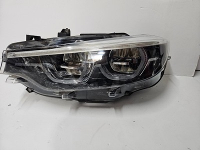 Bmw 4 f32 lift лампа full led адаптивный перед левая 7498919 фото №1