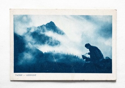 STARA POCZTÓWKA TATRY - GIEWONT 1958