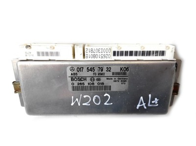 Блок керування модуль abs mercedes w202 0175457932 фото №1