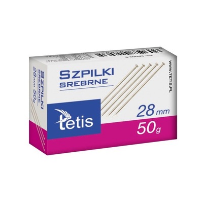 Szpilki srebrne 28 mm Tetis 50 g GR009-B