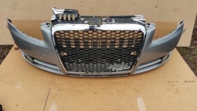 Audi a4 b7 04-08 бампер передний перед фото №1