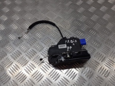 Замок дверь левый перед skoda fabia ii 3b1837016ce фото №1