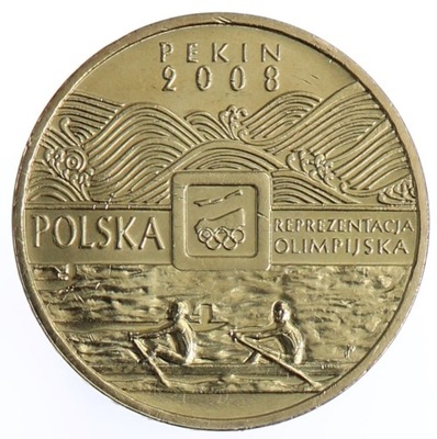 Moneta okolicznościowa 2 zł Pekin 2008 r.