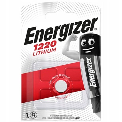 BATERIA - CR1220 - LITOWA - 3V - ENERGIZER - 1 SZT