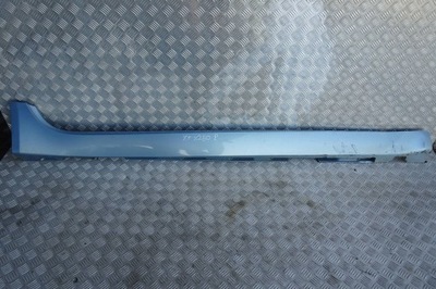 Jaguar xf x250 sedan молдинг порог правая 07- фото №1