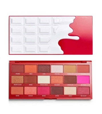 Makeup Revolution Red Velvet Chocolat Paleta Cieni