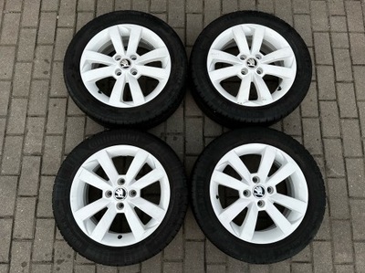 RUEDAS DE VERANO 15 SKODA CITIGO VW UP SEAT MII 185/55R15 CONTINENTA 7.5MM 4X100  