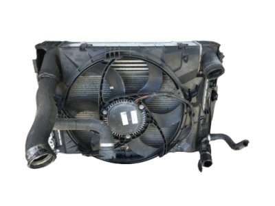 Вентилятор радіатор комплект bmw 1 e87 2.0d фото №1