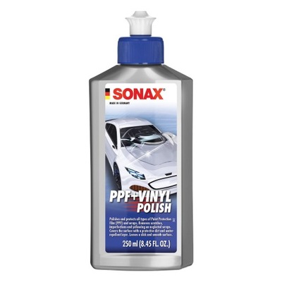 SONAX XTREME PPF + VINYL POLISH 250ML PASTA LEKKOSCIERNA : FOLII PPF VINYL 