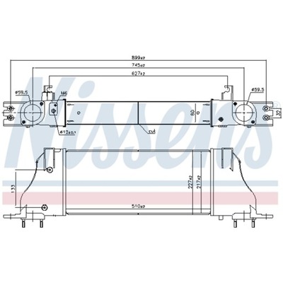 INTERCOLLER NISSAN NP300 PATHFINDER III 10-14 3.0