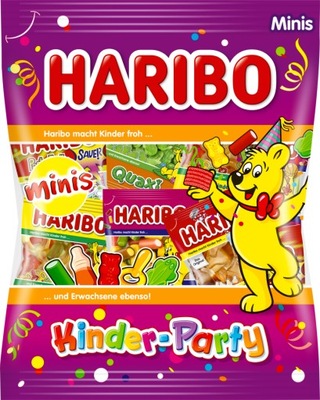 Haribo Kinder Party Mix Żelki 250 g z Niemiec