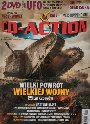 CD-Action 11/2016 płyty DVD