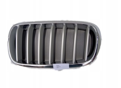 Решётка радиатора решётка радиатора хром левая решётка радиатора bmw x5 f15 x6 f16 фото №1