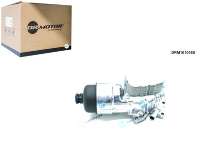 Радиатор масла с корпус фильтра psa ford mazda volvo dr.motor фото №1