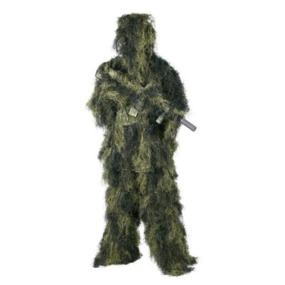 GHILLIE SUIT - kompletne maskowanie Digital Woodland M/L (Helikon)