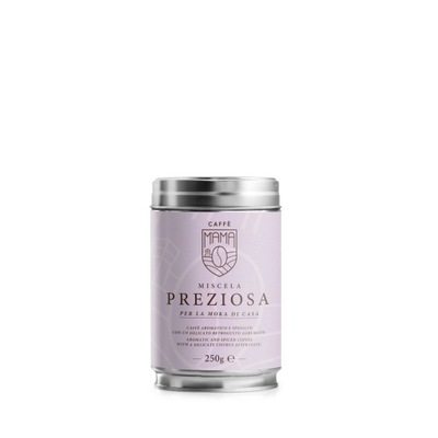 Preziosa M’AMA Caffè – kawa ziarnista 250g puszka