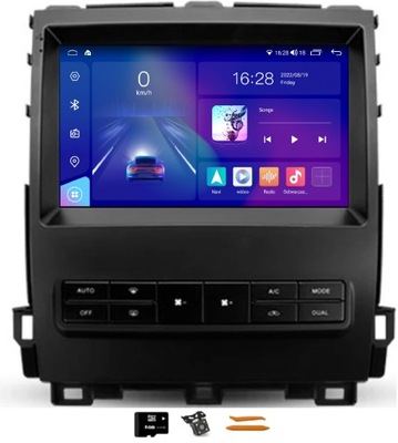 RADIO ANDROID NAVEGACIÓN QX430S QLED CARPLAY TOYOTA LAND CRUISER PRADO 120  