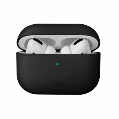 UNIQ ETUI LINO AIRPODS PRO SILICONE CZARNY/INK BLA