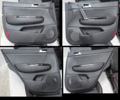 Обивка дверь кожа kia sportage iv 19r gt-line фото №1