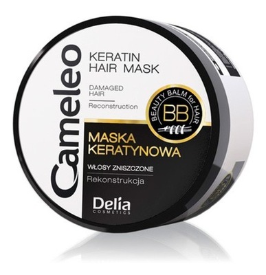 Delia Cosmetics Cameleo Maska keratynowa do włosów