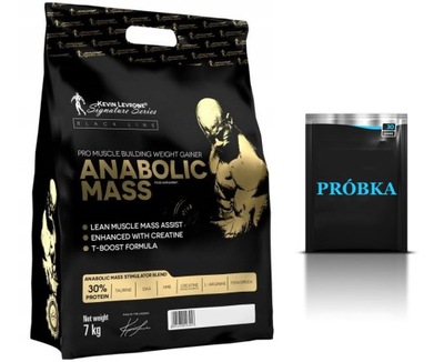 Levrone anabolic MASS 7kg GAINER BIAŁKO WĘGLOWODANY SMAK: WANILIOWY