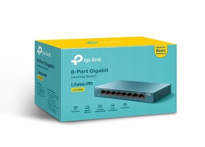 SWITCH TP-LINK LS108G Energooszczędny 8x1Gb