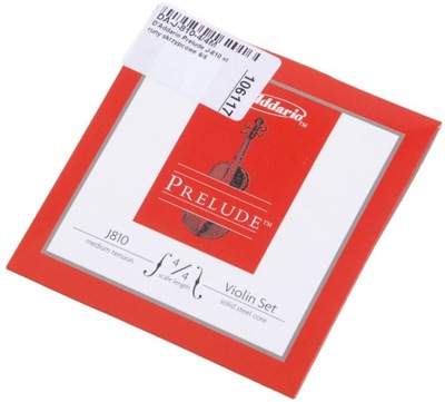 D'Addario Prelude J-810 struny skrzypcowe 4/4