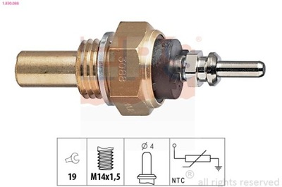 SENSOR TEMPERATURA DE LÍQUIDO REFRIGERACIÓN DB OM601-617 1-830-088  