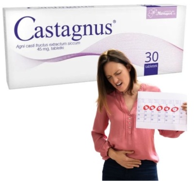 Castagnus lek niepokalanek miesiączka PMS 30 tabl.