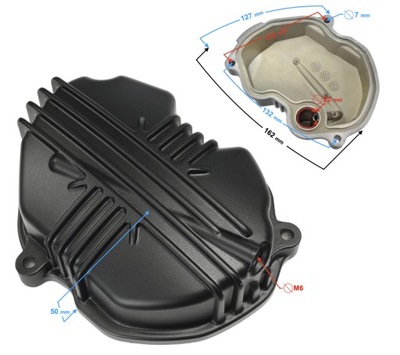 Pokrywa głowicy Cafe Racer