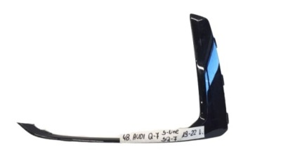 Audi q7 s-line sq-7 молдинг бампера ліва перед фото №1