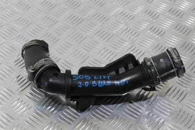 Труба wąż шланг интеркулер peugeot 508 lift фото №1