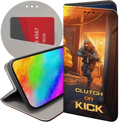 ETUI Z KLAPKĄ DO REALME 9 PRO / 9 5G WZORY CS GO COUNTER-STRIKE FUTERAŁ